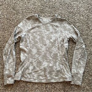 Lululemon Ready to Rulu Fleece Long Sleeve